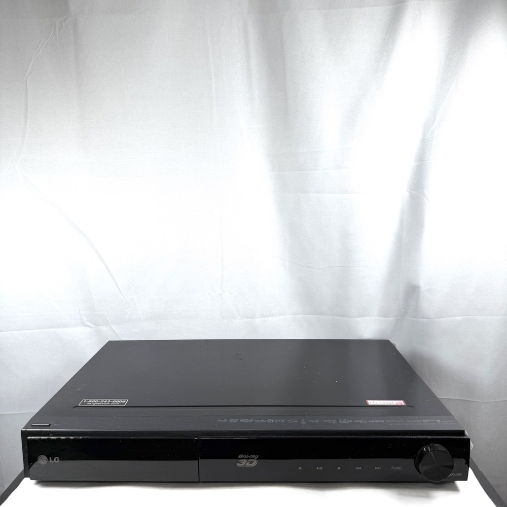 LG 3D Blu-Ray DVD Disc Player Home Theater LHB675 / No Remote / Tested / Working